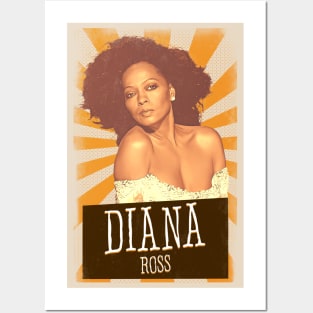 Vintage Aesthetic Diana Ross Posters and Art